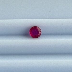Ruby loose round gemstone 💎.33 carats